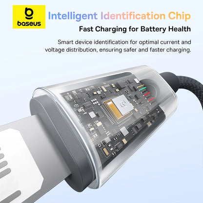 Baseus Discolor Series USB-C to USB-C Cable, 100W Fast Charging