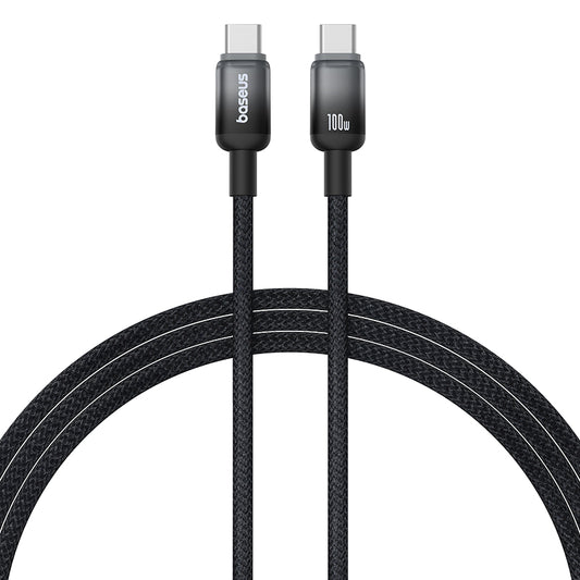 Baseus Discolor Series USB-C to USB-C Cable, 100W Fast Charging