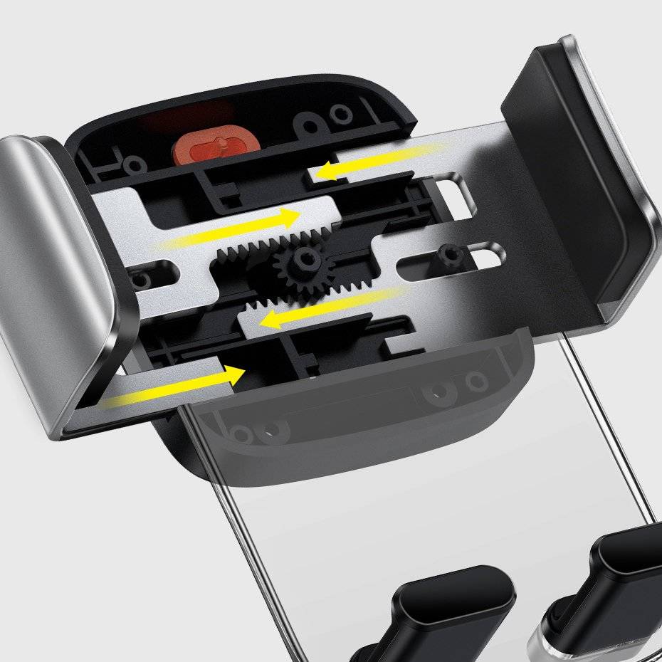 Baseus SUYK000101 Easy Control Clamp Car Mount Holder, Air Outlet Version