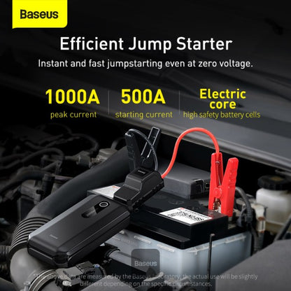 Baseus Super Energy Air Car Jump Starter (10000mAh,Peak Current 1000A)