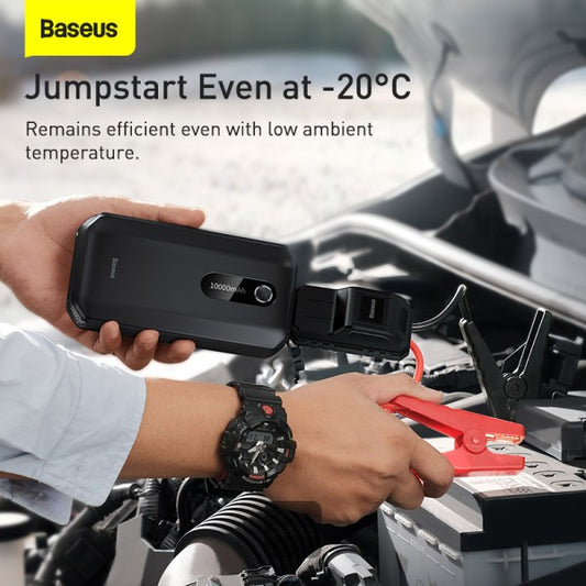 Baseus Super Energy Air Car Jump Starter (10000mAh,Peak Current 1000A)