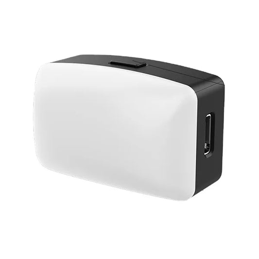C05 Mini LED Magnetic Selfie Light, 3 Modes, USB Rechargeable Clip-On Light