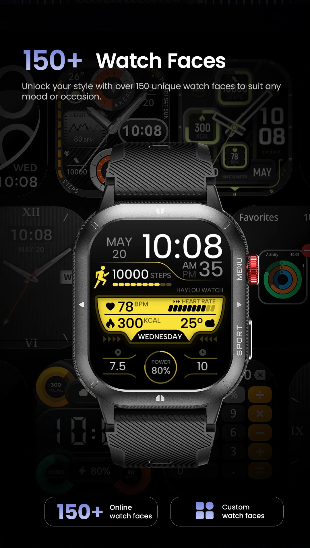 Haylou HF014 Iron Neo Smartwatch