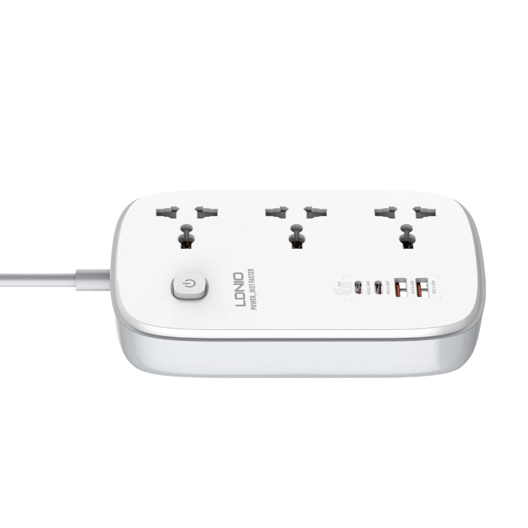 LDNIO SC3416 3250W Smart Guard Power Strip -2M
