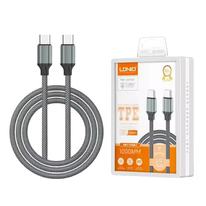 LDNIO LC441C 100w PD 3.0 Type-C to Type-C Data Cable, 1 M