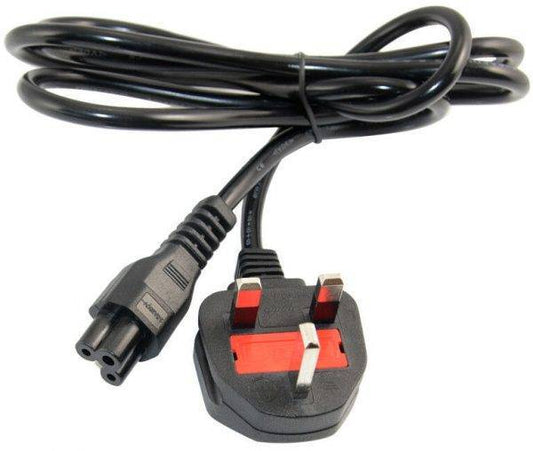 Laptop Power Cable- 3 Pin with Fuse
