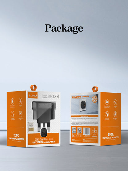 Ldnio Z7 2500w Universal Adapter