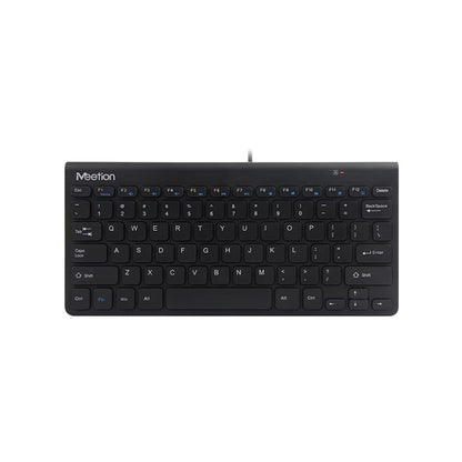Meetion K400 Mini Office Wired Keyboard with Keyboard Cover