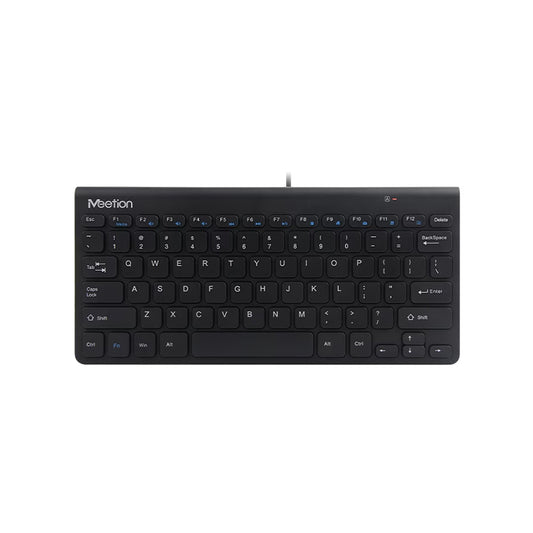 Meetion K400 Mini Office Wired Keyboard with Keyboard Cover