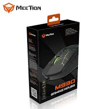 MeeTion M83D gaming mouse packaging on a white background