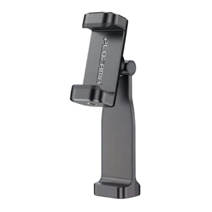 Black phone holder with 'PLOKAMA' branding on a white background
