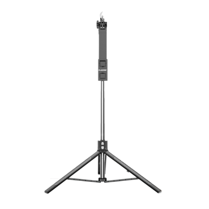 Plokama three legged tripod standing in white showing its features