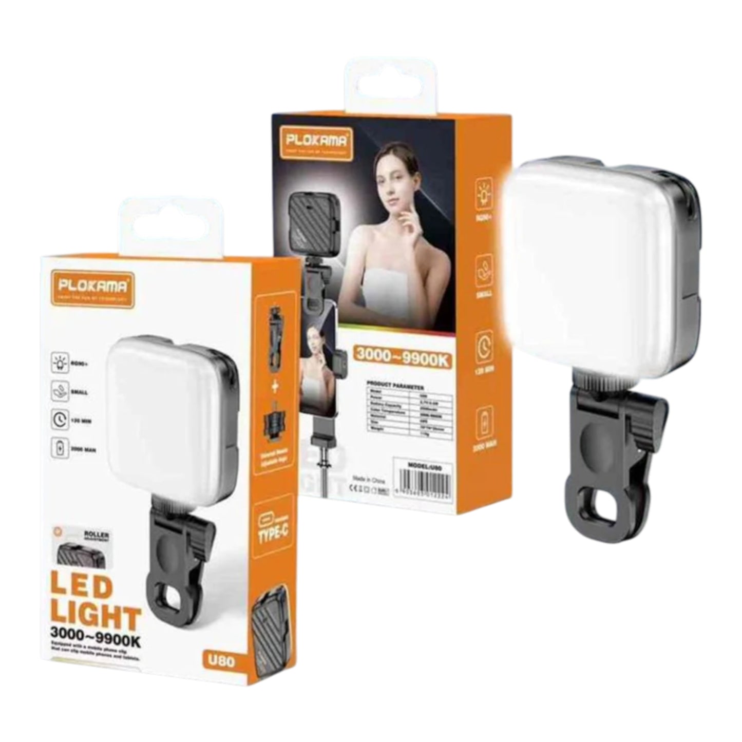 Plokama U80 Portable LED Fill Light