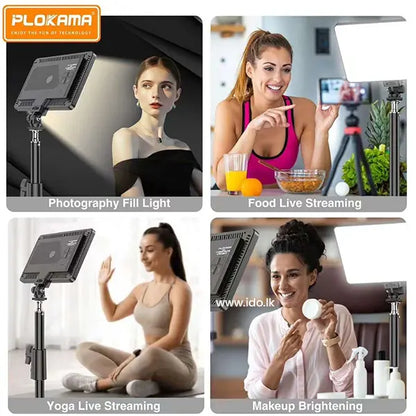 PLOKAMA U480 20W LED Fill Light Panel Rechargeable