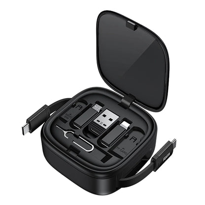 RECCI RS36T 5-in-1 Retractable PD 65W Fast Charger Travel Box
