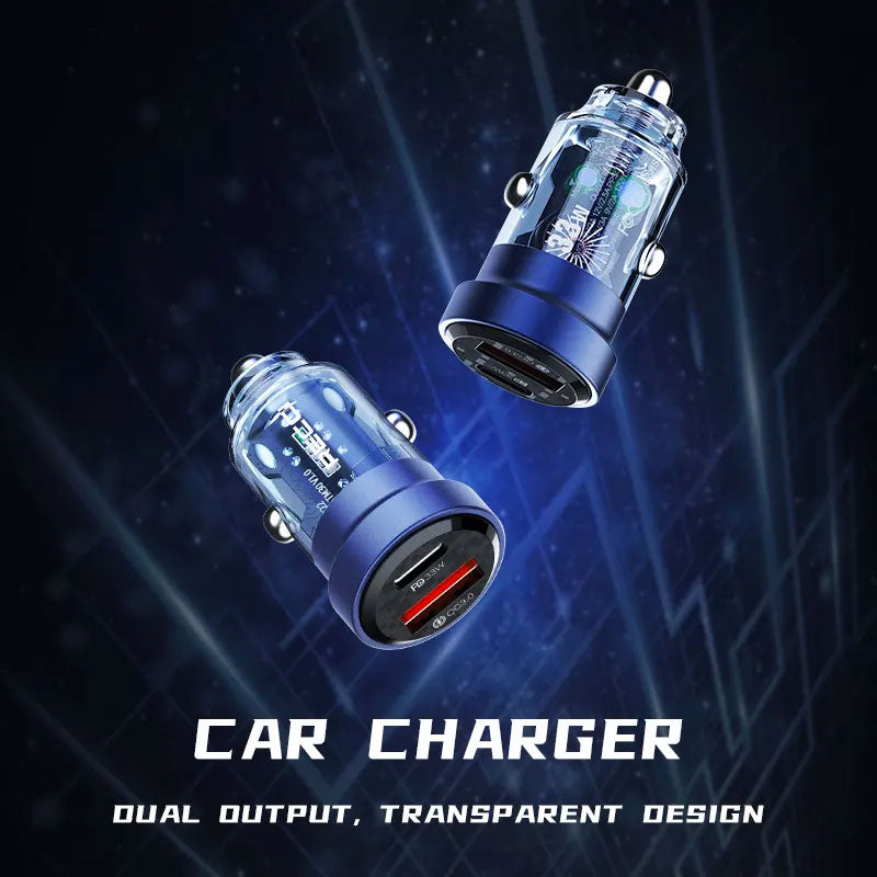 Recci RCC-N15 75W Journey Dual Car Charger