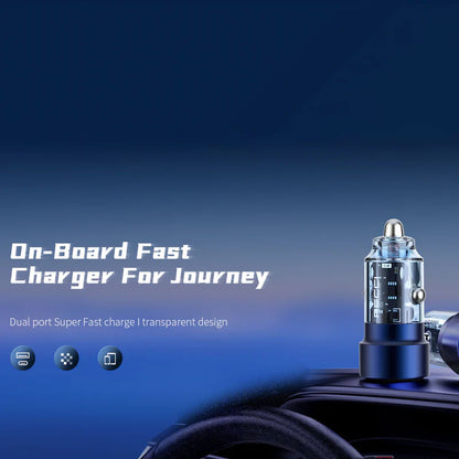 Recci RCC-N15 75W Journey Dual Car Charger