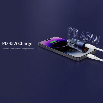 Recci RCC-N15 75W Journey Dual Car Charger