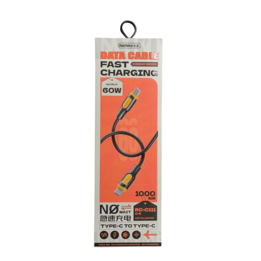 Remax RC-C111 60W Type-C to Type-C Fast Charging Cable