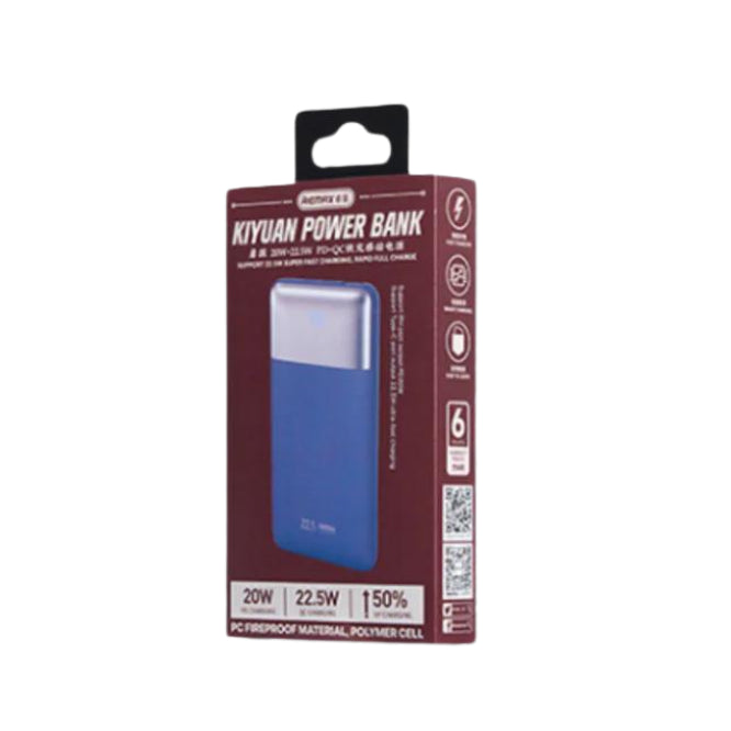 Kiyuan power bank packaging on a white background