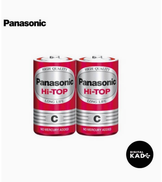 Panasonic C Size Alkaline Battery (2 Pieces)