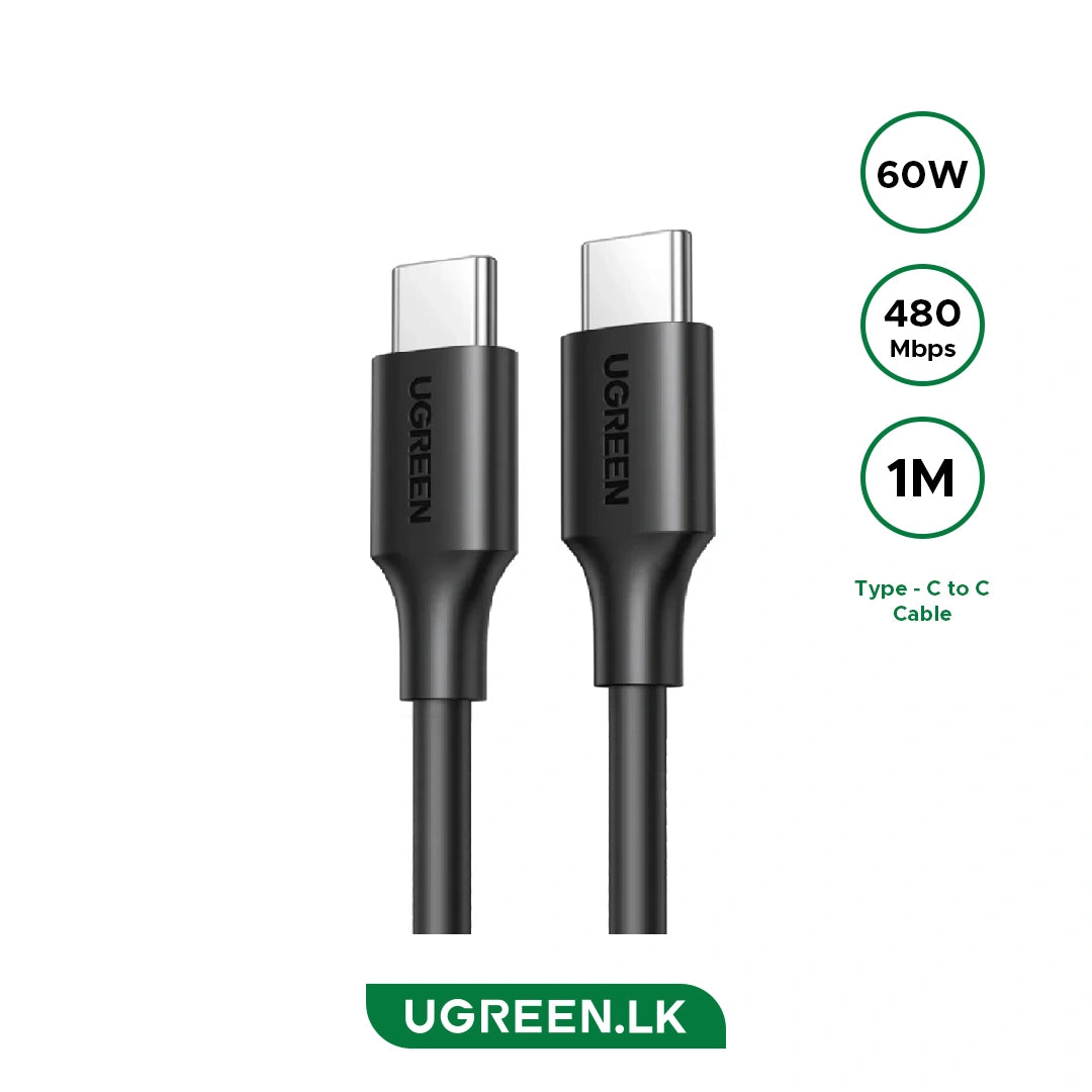 Ugreen 50997 Type‑C to Type‑C Cable, 1 Meter