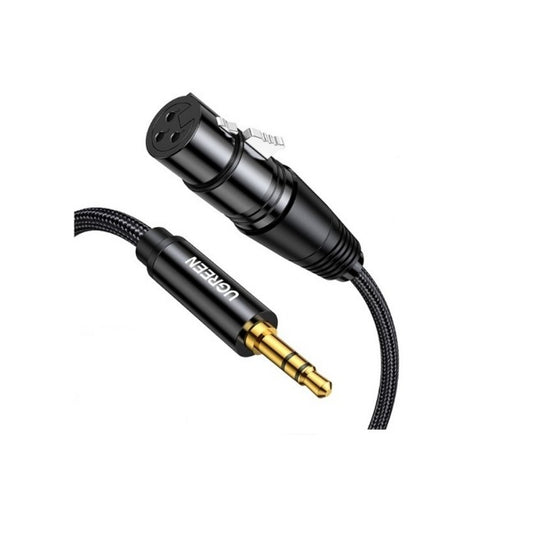 UGREEN 20244 3.5mm Three-Pole Male To XLR Female Audio Cable, 2 Meters