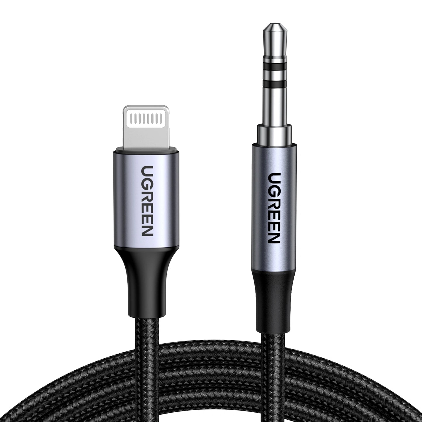 Ugreen 70509 Lightning to 3.5mm Aux Cable, 1 Meter