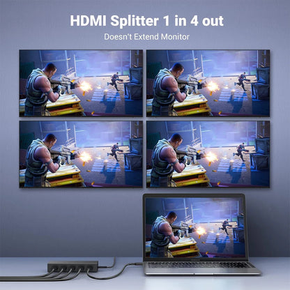 UGREEN 90514 HDMI Splitter 1 IN 4 Out (4K@60Hz)