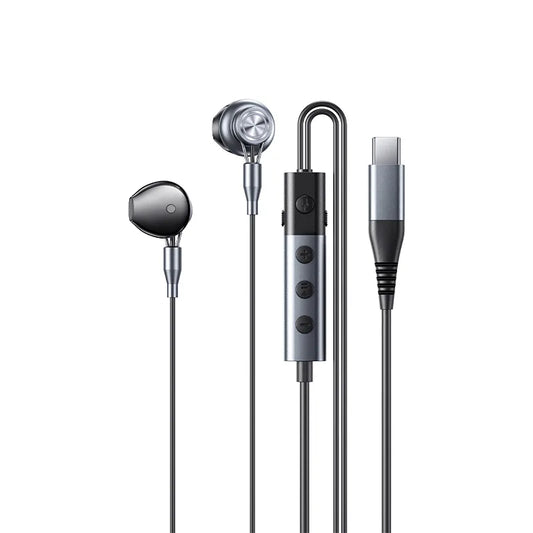 Remax RM-707A Type-C Wired Earphones with HD Sound and Mic