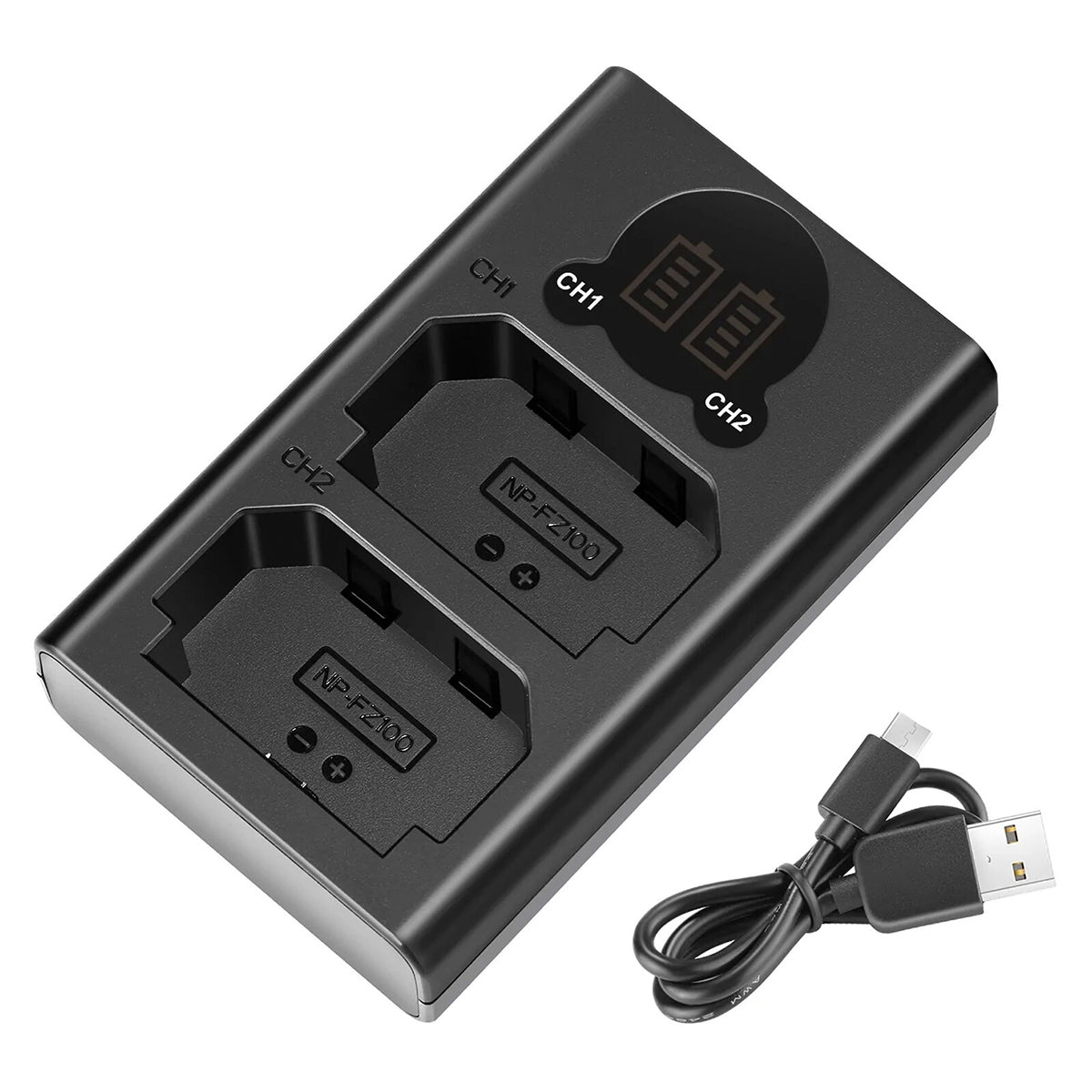 Philips SCB5305B/93 NP-FZ100 Dual Battery Charger