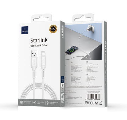 WiWU WI-C042E Starlink USB to Lightning Cable – 1 Meter