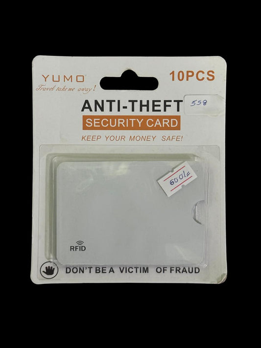 Yumo Anti-Theft 10Pcs RFID Bank Card Protecting NFC Card Hold