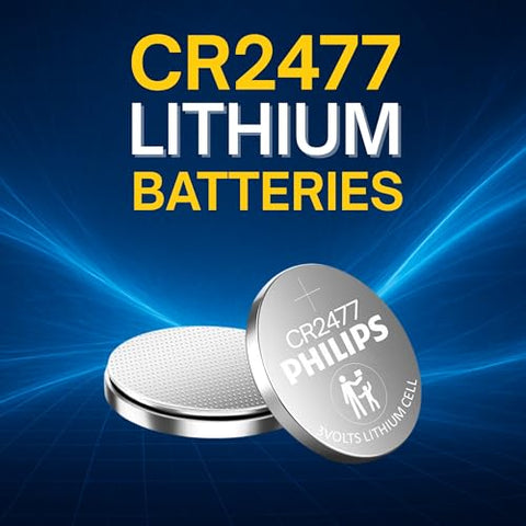 Philips CR2477P5BC/93 3V Lithium battery 1 Pieces Only