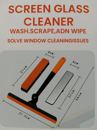 Multifun ctional cleaning BRUSH 3in 1 (79) [Glass cleaner]