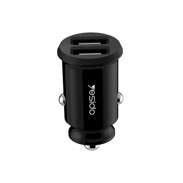 Yesido Y29 Car Charger Dual USB 2.4A with Micro Cable