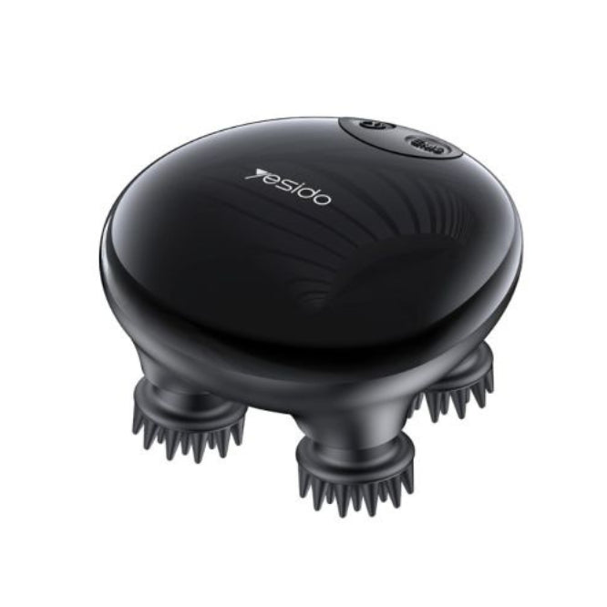 A portable Yesido Intelligent Massager with advanced technology for deep tissue massage, primarily black in color.