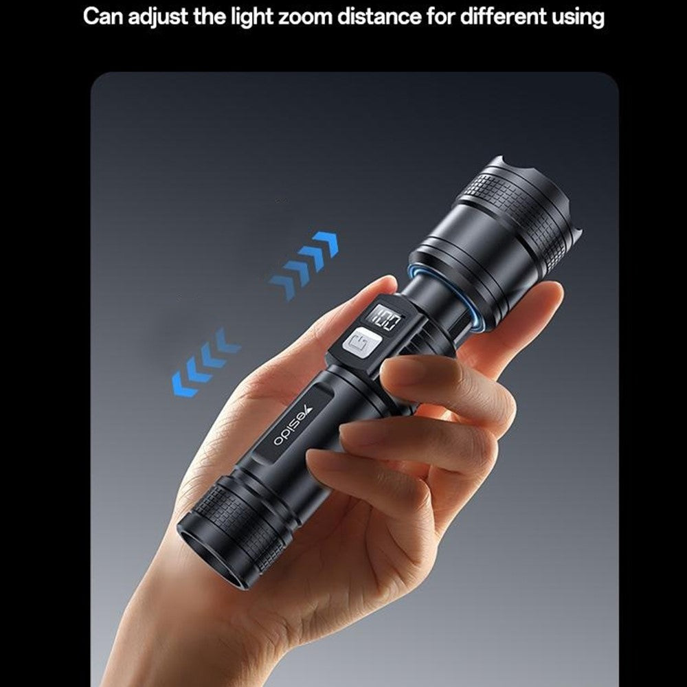 Yesido TC11 Telescopic Zoomable Flashlight