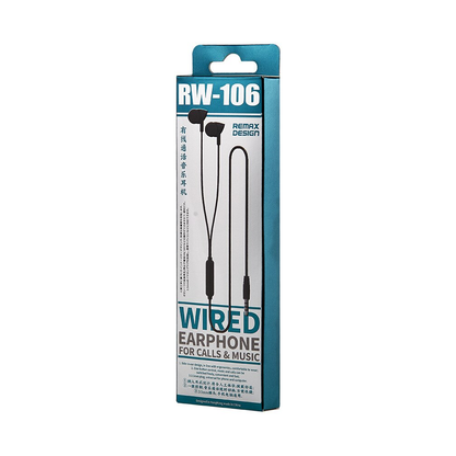 Remax RW-106 In-Ear Wired Earphones with Mic