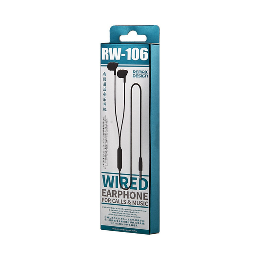 Remax RW-106 In-Ear Wired Earphones with Mic
