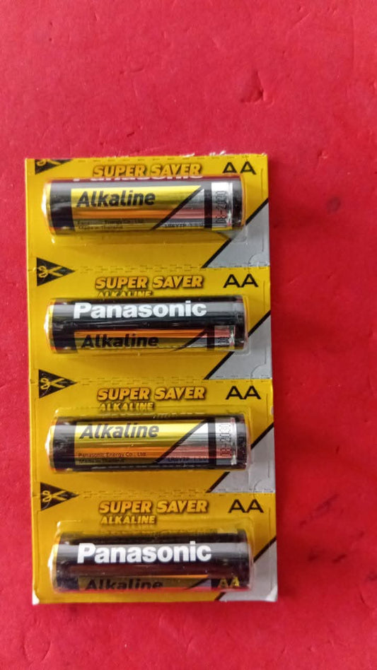 Panasonic SUPER SAVER Alkaline AA Battery - 4 Pcs [13]