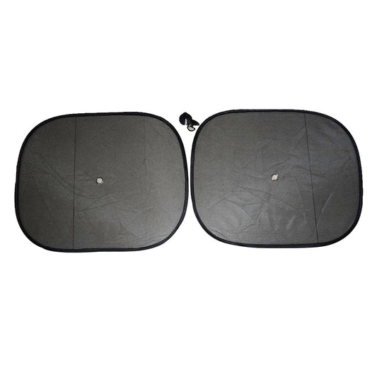 Front and Rear Car Sun Shade 440mm × 380mm, 2 Pieces