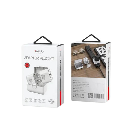 Tesido adapter plug kit packaging on a white background