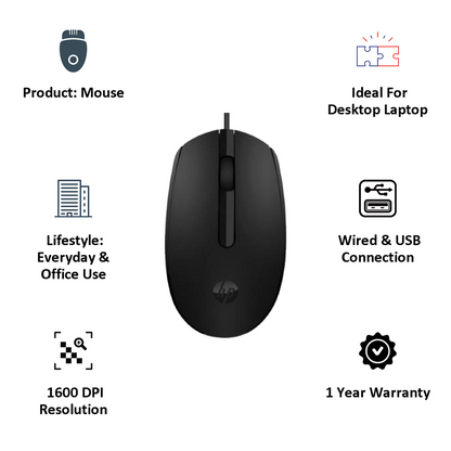 HP M10 Wired Mouse -original