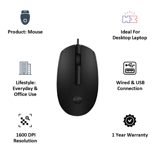 HP M10 Wired Mouse -original