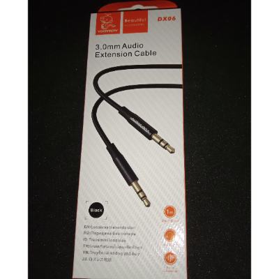 VDENMENV DX06 3.0mm Audio Extension Cable-1M (Black)