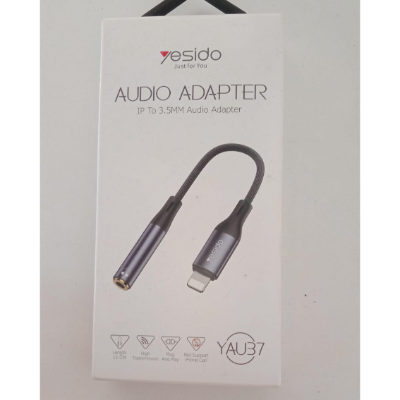 Yesido YAU37 IP to 3.55mm Audio Adapter [41]