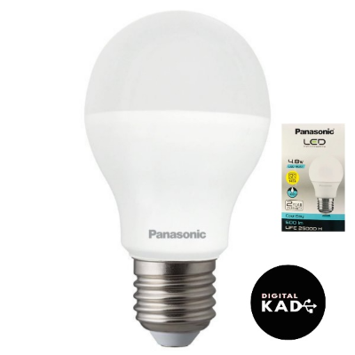 Panasonic 4.8W LED Bulb-Cool Day (Screw Type) [1105]