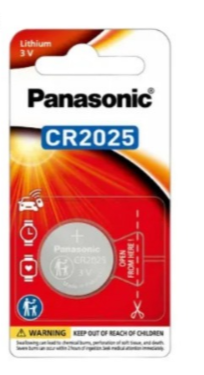 Panasonic CR2025 Lithium Battery - 1 pc only