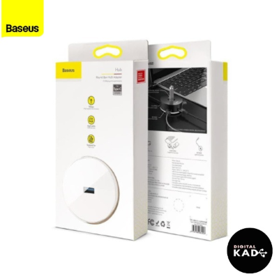 Baseus Round Box 4 in 1 USB Type-C HUB Adapter [289]